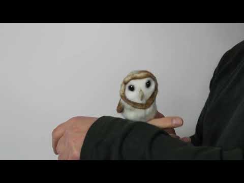 MINI BARN OWL FINGER PUPPET