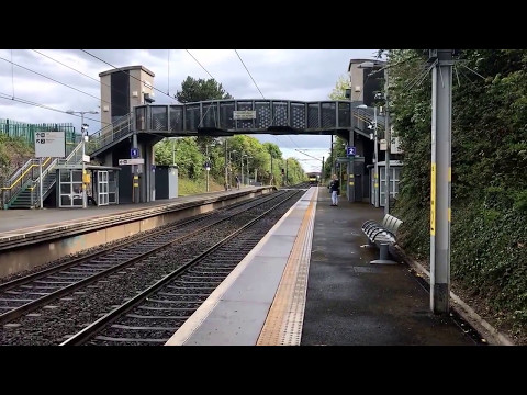 Irish Rail DART 8510 EMU arrives at Portmarnock for Malahide (14/5/17)