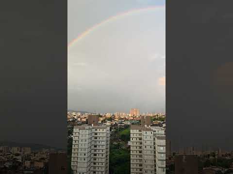 Arco íris em São Paulo