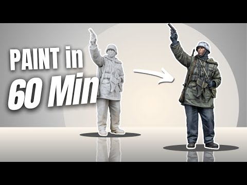 How to paint EASY and REALISTIC figures ridiculously FAST