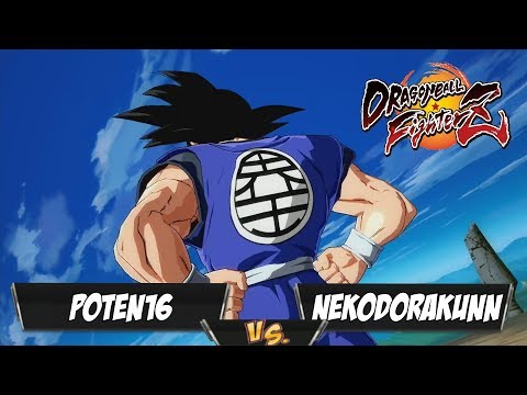 Poten16(Gogeta/GT Goku/Adult Gohan Fights NekoDoraKunn(Gogeta/Beerus/Base Goku)[DBFZ PS4]