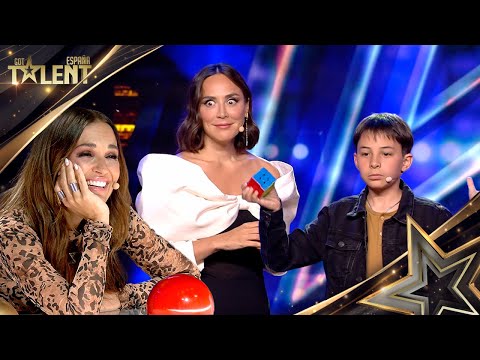 Con solo 13 AÑOS deja al jurado de piedra con su MAGIA | Audiciones 04 | Got Talent España 2024