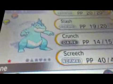 Pokemon X and Y: Shiny Feraligatr