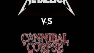 No Remorse Metallica VS Cannibal Corpse Cover VS Original