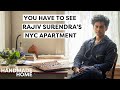 Tour Rajiv Surendra’s NYC Apartment Filled With Handmade Decor...and Chalk Art! | Handmade Home Tour