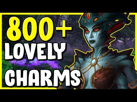 How To Get 800 Lovely Charms Per Hour In WoW BFA 8.3 - Gold Farming ,Gold Making Guide