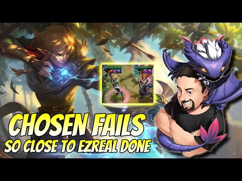 Chasing Chosens - Ezreal Fail was so close | TFT Fates | Teamfight Tactics