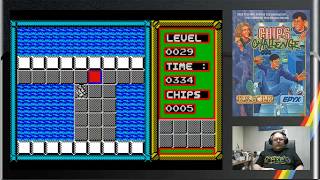 A little bit of guesswork in Chip's Challenge (ZX Spectrum / 1990)