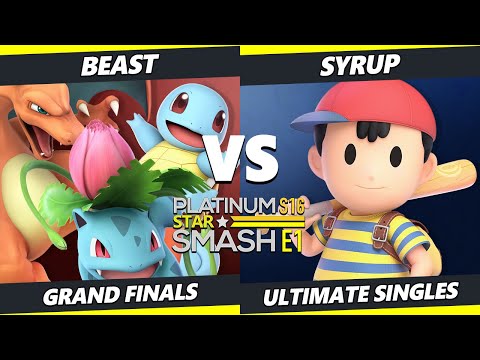PSS S16:E1 GRAND FINALS - Syrup (Ness) Vs. Beast (Pokemon Trainer) SSBU Ultimate Tournament