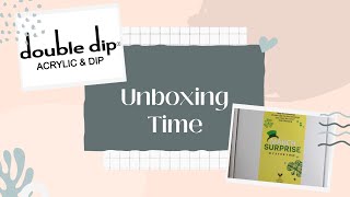 Double Dip March Mystery Box St. Paddy's Day  UNBOXING | REVIEW | ACRYLIC DIP POWDER #doubledipnails