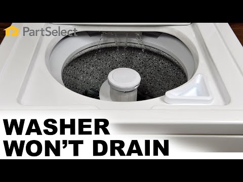 Washer Troubleshooting: Top-Load Washer Won't Drain - How to Fix Your Washer | PartSelect.com