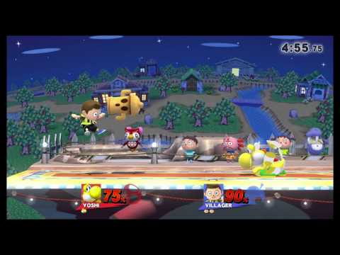 S@X 6-9-15 - And1 JCarr (Yoshi) vs Cree (Villager) - Smash Wii U Customs - Winners Bracket