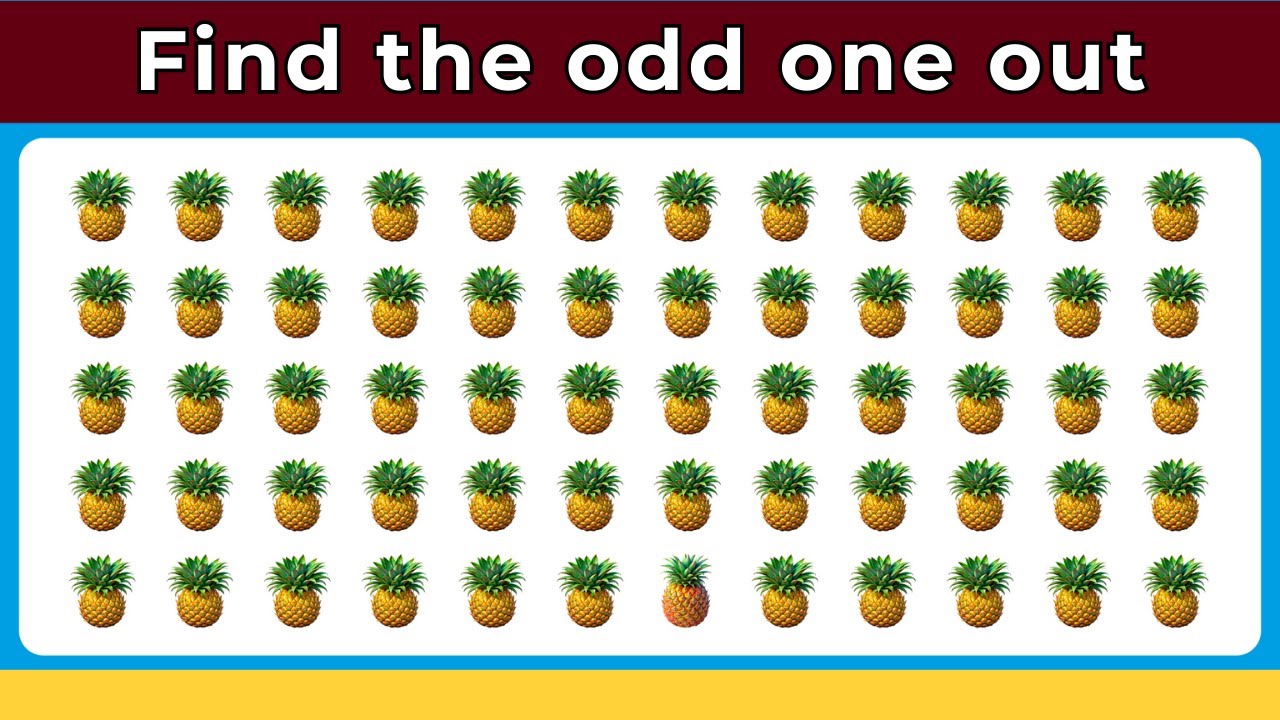 Find the odd one out | # 7