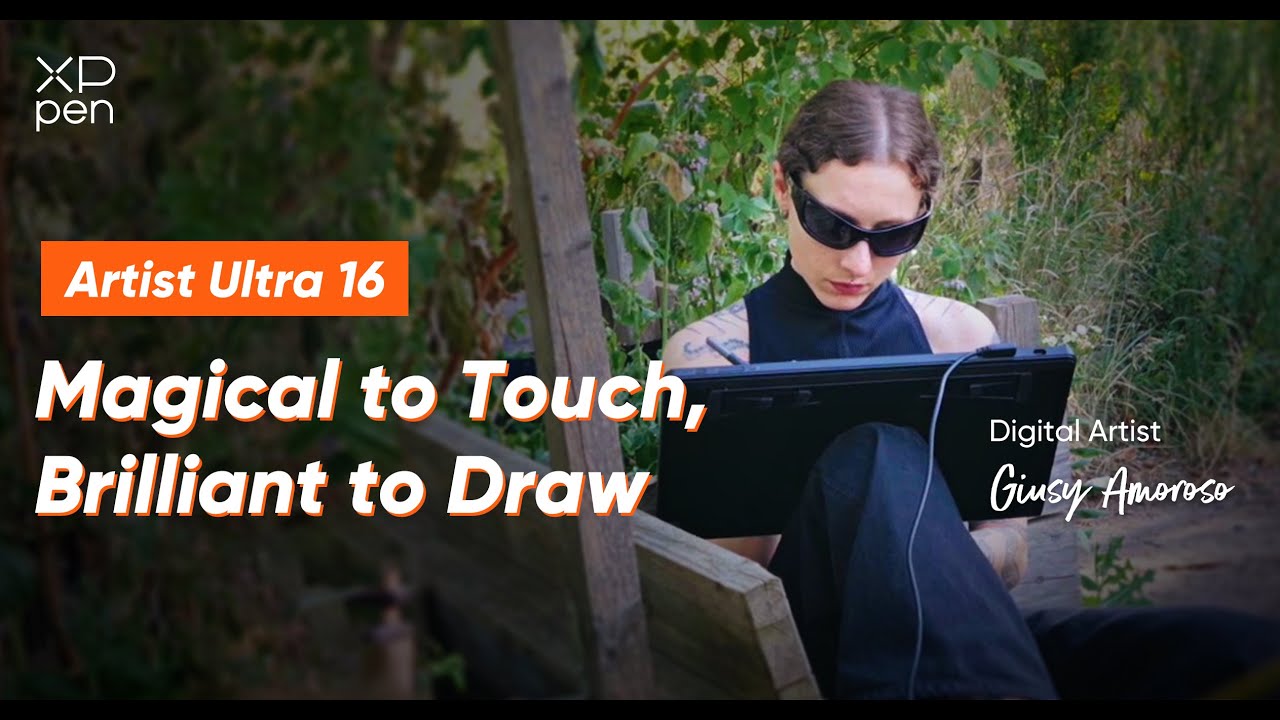 XPPen New Launch | 3D Artist Giusy's Creative Journey at Artist Ultra 16 - YouTube