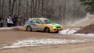 preview picture of video 'Fabio Costa Going HARD At The Rally America Rally in the 100 Acre Wood [100AW QUICK CLIP]'