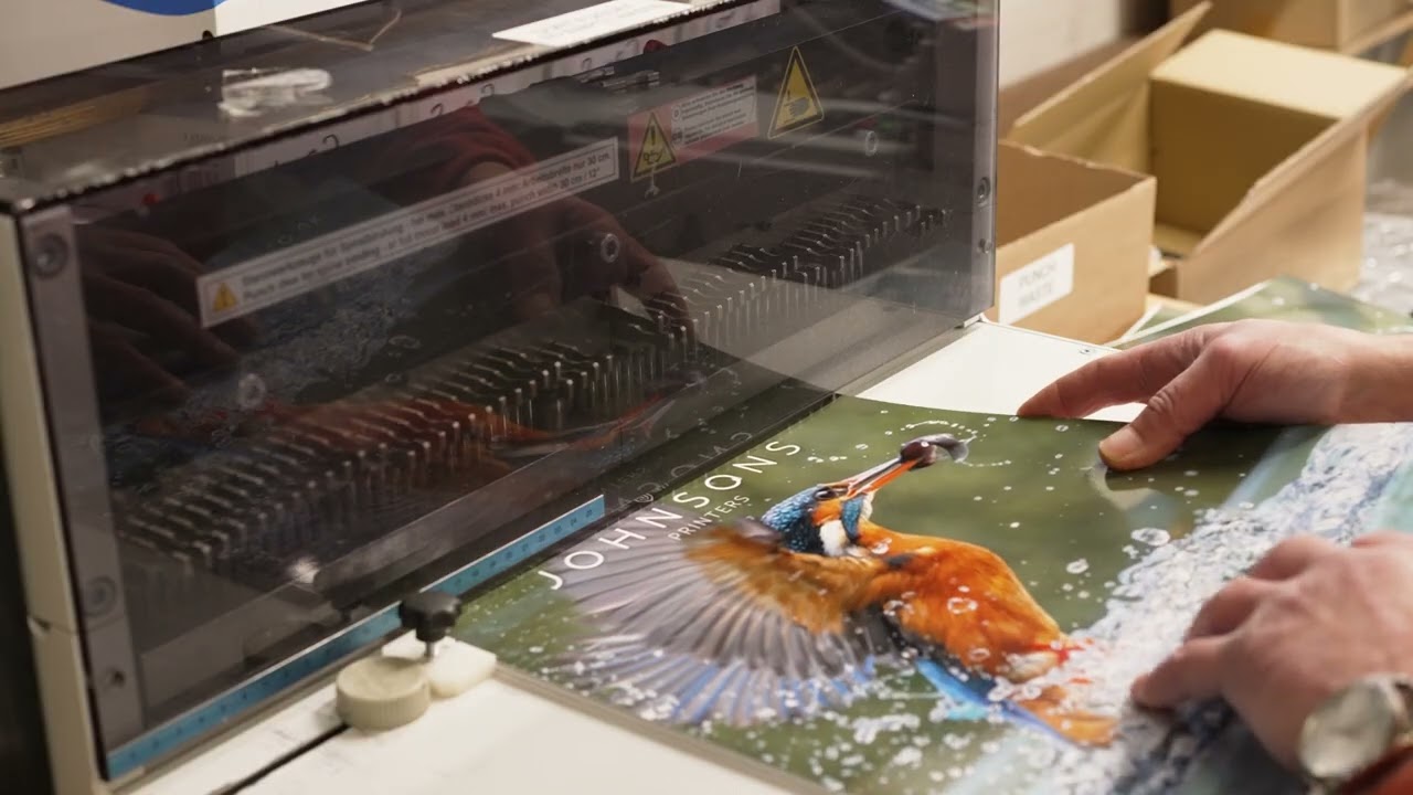 Watch How Your Calendars Are Made | Johnsons of Nantwich