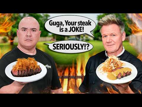 The Ultimate Steak Cook-Off Challenge: Gordon Ramsey vs. Sebastian