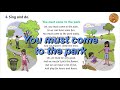 (Kara effects) Song: YOU MUST COME TO THE PARK (Family and Friends Special Edition Grade 4)