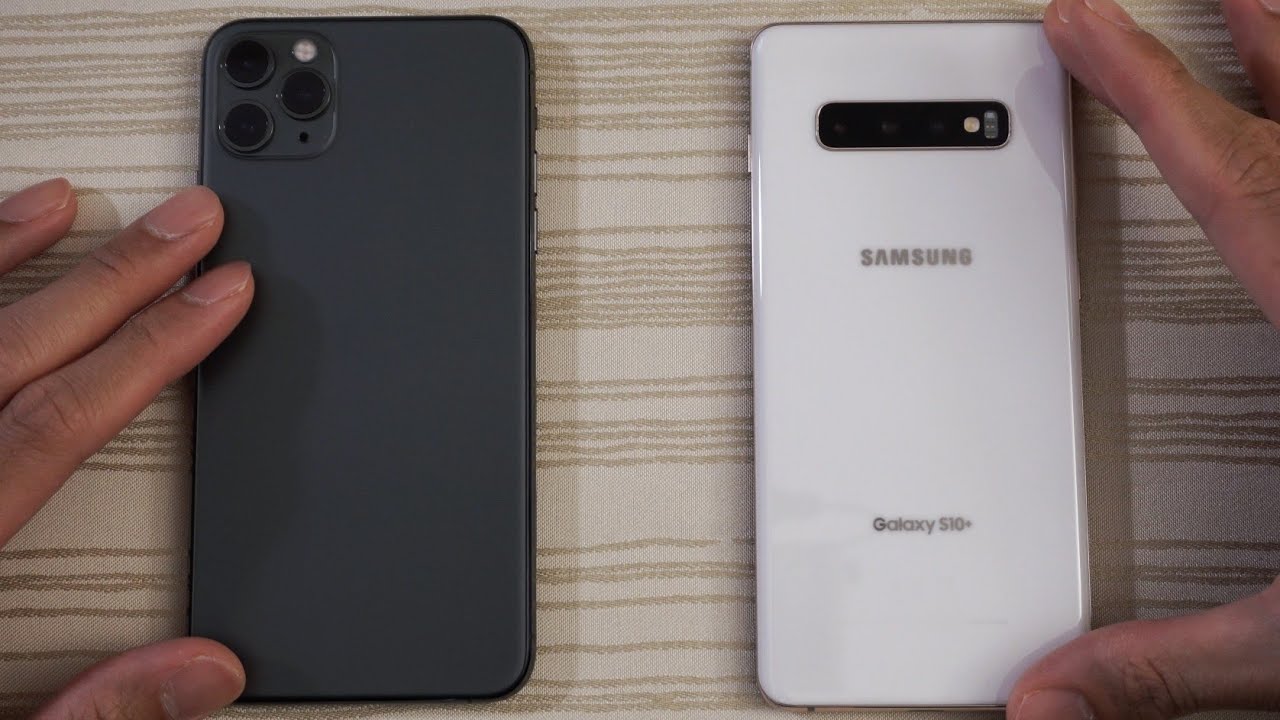 iPhone 11 Pro Max vs Samsung S10 Plus - Speed Test!