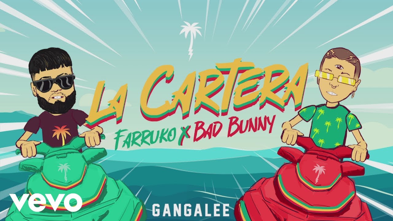 Farruko, Bad Bunny — La Cartera (Animated Video)