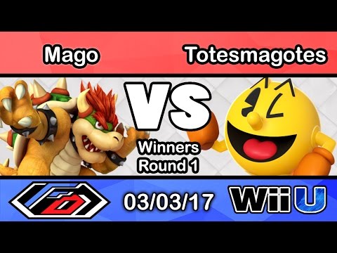 MFDGA 8 - Mago (Bowser) vs Totesmagotes (Pac-Man) Winners Round 1 - Smash Wii U
