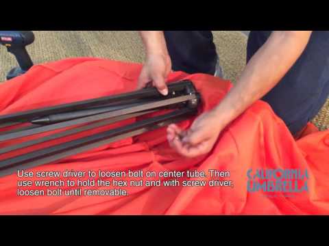 California Umbrella Bayside Series Video