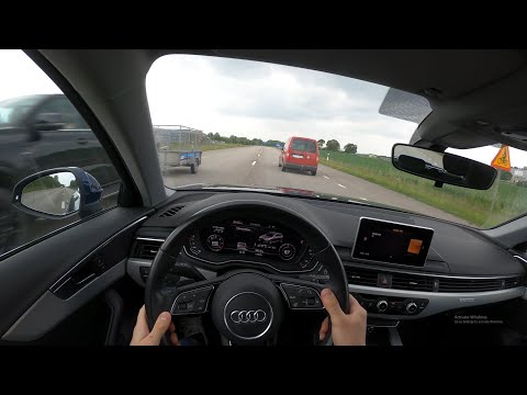 2018 Audi A4 Avant 2.0 TDI quattro 190hp - 4K TEST DRIVE POV