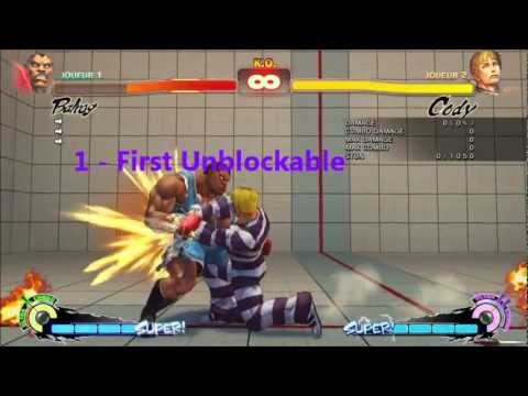 Cody - Unblockables Against Balrog (Boxer)