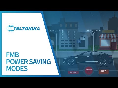 Teltonika FMB Power Saving Modes