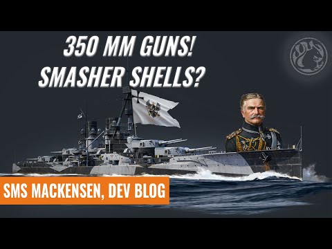 SMS Mackensen - The Last Great German Ship? [War Thunder Dev Blog]