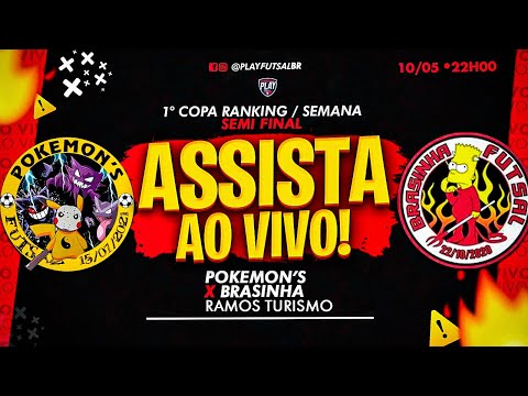 Pokemon's v Brasinha | Semi Final da 1ª Copa Ranking | Semana 2022  (OURO) | AO VIVO