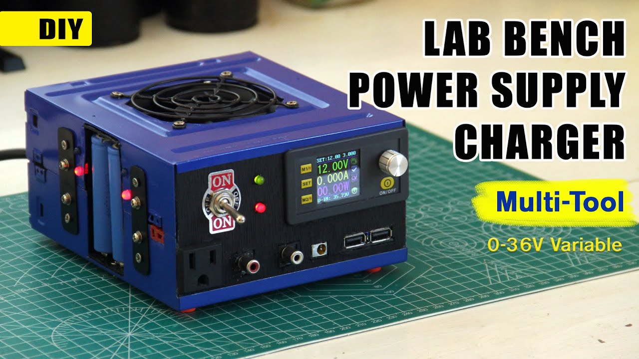 Build the Ultimate Bench Power Supply for Electronics