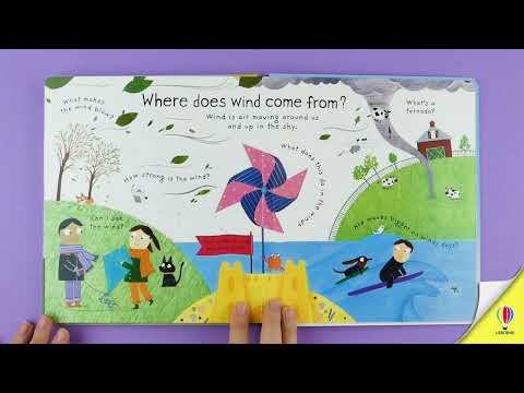 Книга Lift-the-Flap First Questions and Answers: What Makes It Rain? video 1