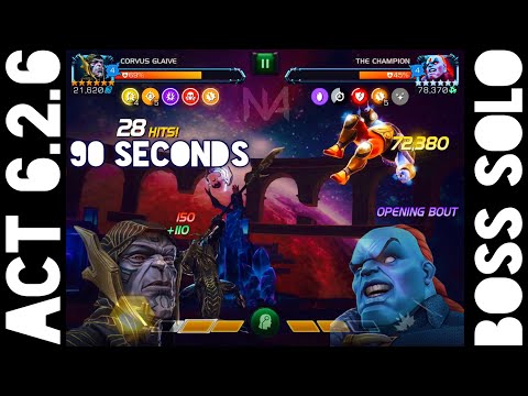 Boosted Rank 3 Corvus Solos Act 6.2 The Champion Boss in 90 Seconds