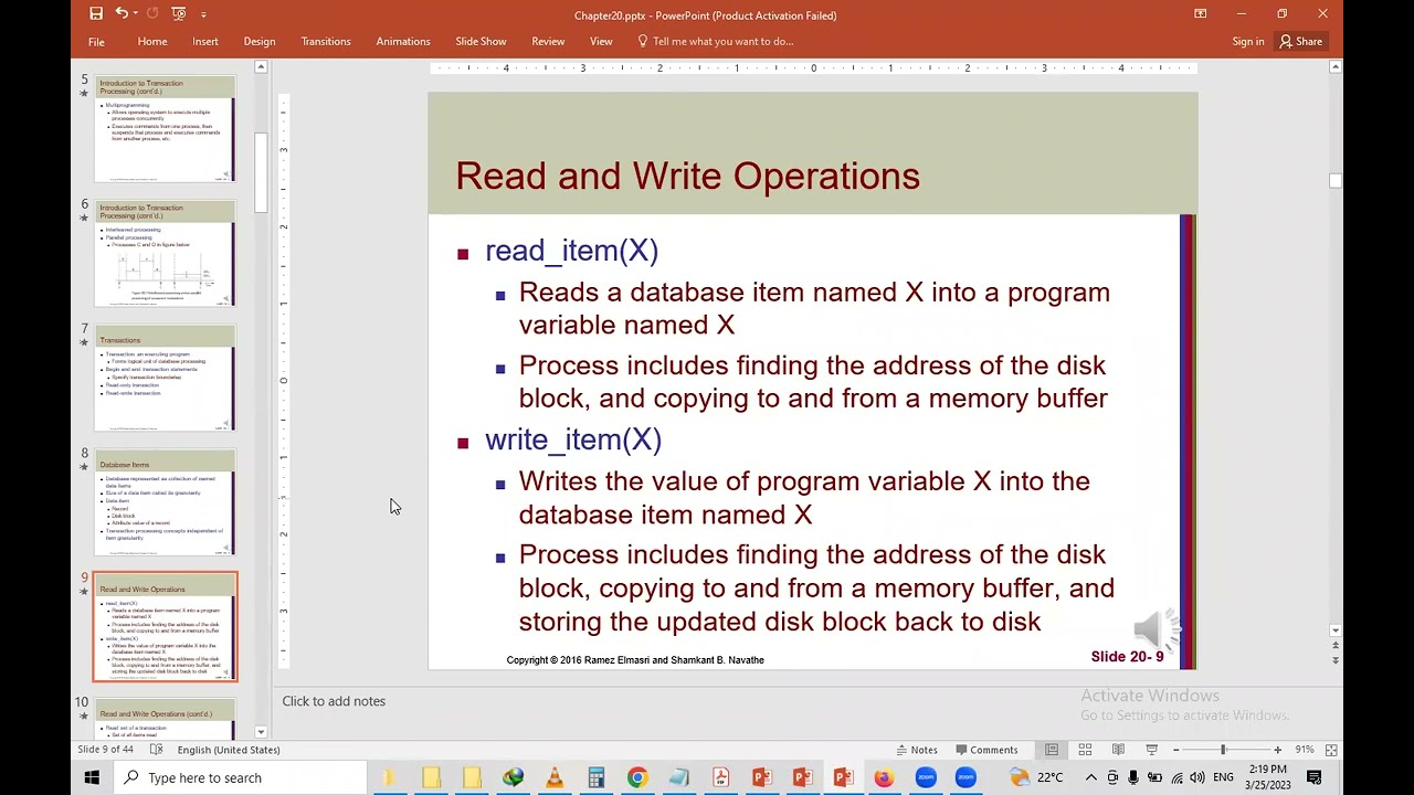 Introduction to Transaction Processing Concepts and Theory 1