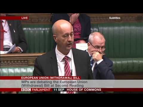 Geraint Davies speaking in the European Union (withdrawal) Bill debate 11/09/17