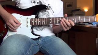 Ritchie Blackmore Guitar Lesson LAZY pt 1  (on request)