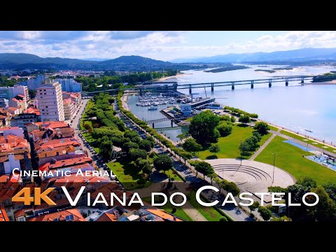 VIANA DO CASTELO 🇵🇹 Fotografia aérea com drone 4K | Portugal