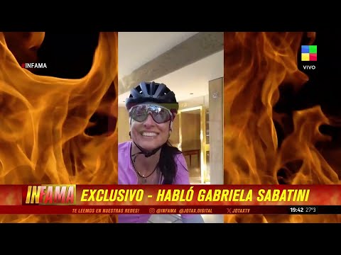 📢 EXCLUSIVO: GABRIELA SABATINI HABLÓ DE LAS INTERNAS DE SU FAMILIA