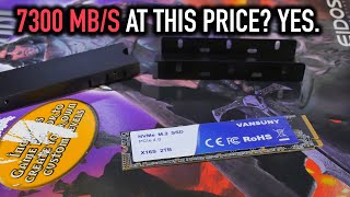 These Are Getting TOO Fast. VANSUNY 2TB PCIe 4.0 NVMe Benchmarks