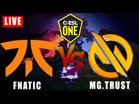 Fnatic vs MG.Trust (1-2) | ESL One Asia