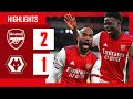 HIGHLIGHTS | Arsenal vs Wolves (2-1) | Pepe and Lacazette in the 95th minute!