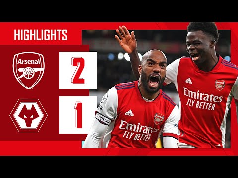 HIGHLIGHTS | Arsenal vs Wolves (2-1) | Pepe and Lacazette in the 95th minute!