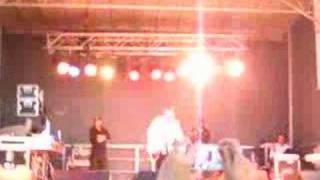 George performing talk to me remix