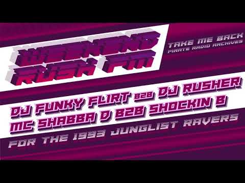 DJ Remarc B2B FJ Funky Flirt & MC Shabba D B2B MC Shockin B (SaS) | 1993 Jungle | Weekend Rush FM