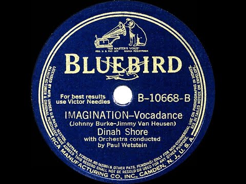 1940 Dinah Shore - Imagination