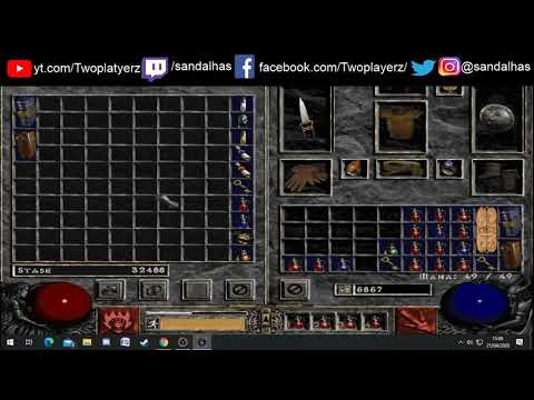 Diablo II - Assassina - Liberando a corrupção da forgotten tower, derrubando a THE COUNTESS PT 3