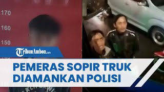 Videonya Sempat Viral, 3 Pria yang Diduga Palak Sopir Truk di Sukabumi Kini Ditangkap Polisi