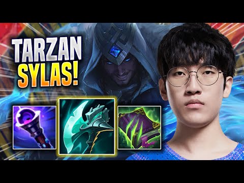TARZAN IS A MONSTER WITH SYLAS! - LNG Tarzan Plays Sylas JUNGLE vs Maokai! | Season 2023