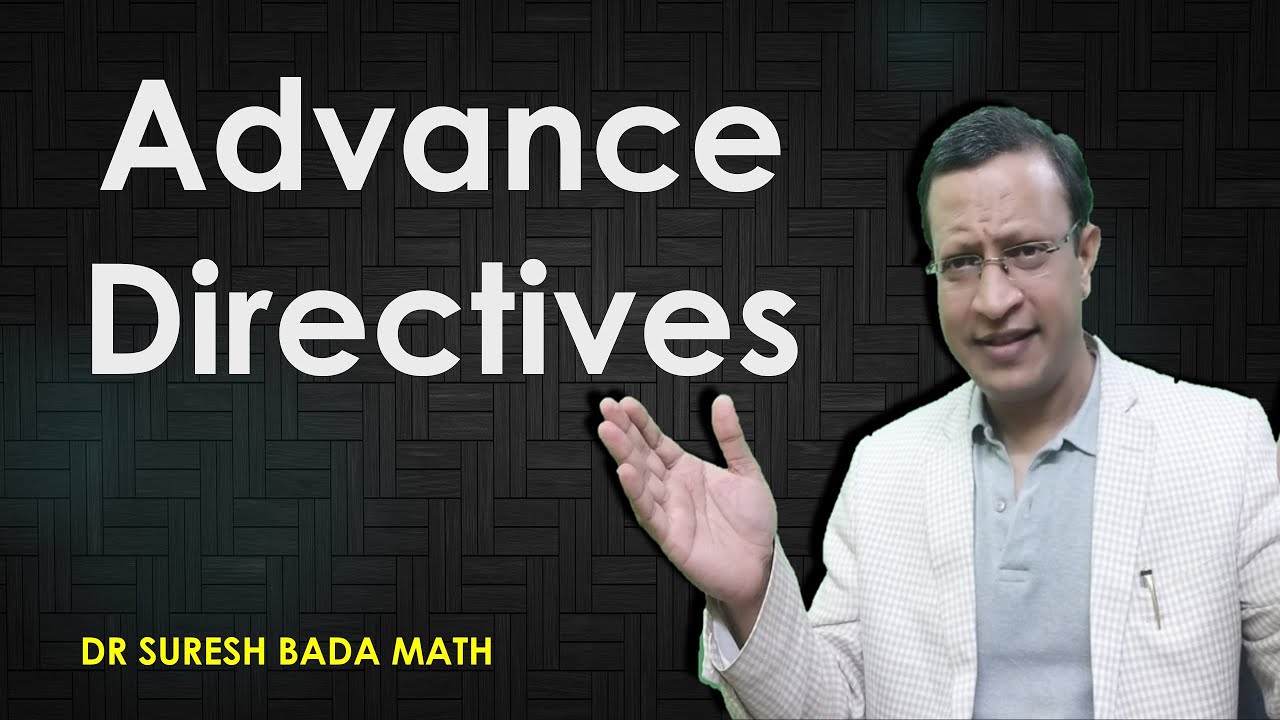 Advance Directive under Mental Healthcare Act, 2017